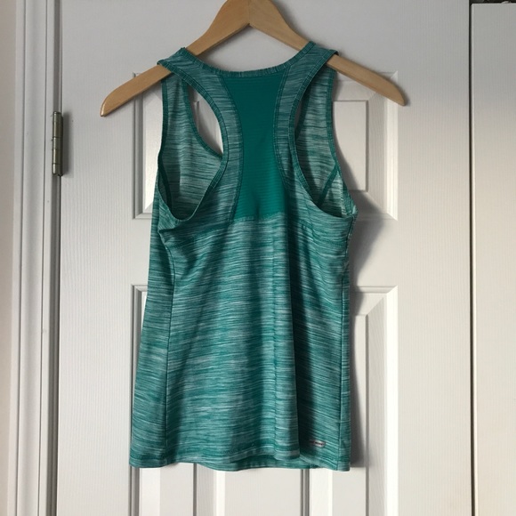 Danskin turquoise workout top fitted - Picture 3 of 3